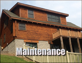  Maumee, Ohio Log Home Maintenance